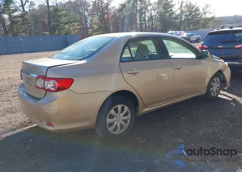 2011 Toyota Corolla Le из США, поврежденный, VIN JTDBU4EE9B9143505
